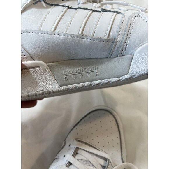 ADIDAS WOMEN'S POSTMOVE BASKETBALL SHOE SNEAKER size 7 white - Picture 11 of 16